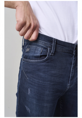 BLEND Echo Jeans Multiflex 0666, Kék-Fekete Farmernadrág, NOOS