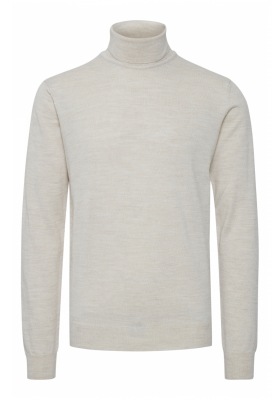 CASUAL FRIDAY Konrad Merino 1483, Bézs Kötött Garbo Pulóver, NOOS