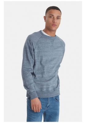 BLEND Alton 6979, Kék Környakú Pulóver