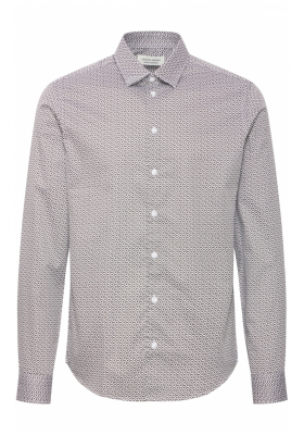 CASUAL FRIDAY Fridi 5588, Szürkésbarna Hosszú Ujjú Ing