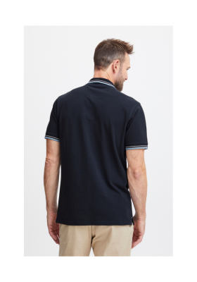 FQ1924 Peter 0636, Sötétkék Rövid Ujjú Ingpóló