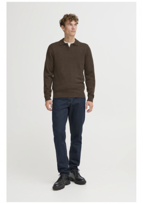 CASUAL FRIDAY Karl 5311, Barna Kötött Pulóver