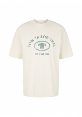 TOM TAILOR 5618, Bézs Rövid Ujjú Póló