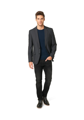 TOM TAILOR 2345, Antracit Öltöny Zakó