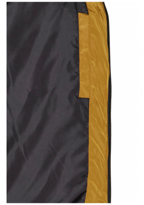 BLEND 4680, Téli Bélelt Fekete- Barna Kapucnis Dzseki