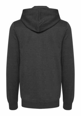 BLEND Noah 1628, Zippes-Kapucnis Pulóver, Szürke