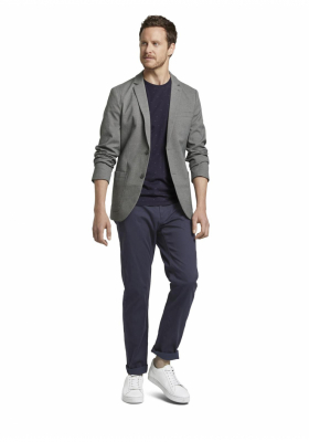 TOM TAILOR Dobby 0228, Szürke Zakó