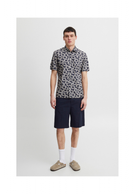 CASUAL FRIDAY Anton 4663, Kék Rövid Ujjú Ing 