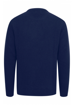 CASUAL FRIDAY Karl 3970, Kék Kötött Gyapjú Pulóver, NOOS