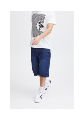 BLEND 6430, Sötétkék Farmer Rövidnadrág