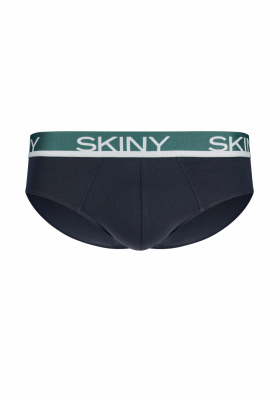 SKINY Cotton Multipack 6839, Szürke-Kék-Fekete Alsónadrág, Tripla Csomag NOS