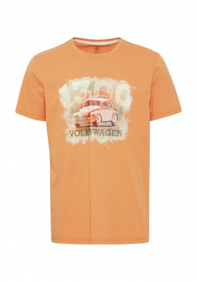 BLEND 6872 Naracssárga Rövid Ujjú Póló VW