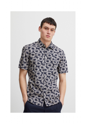 CASUAL FRIDAY Anton 4663, Kék Rövid Ujjú Ing 