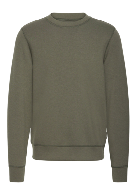 CASUAL FRIDAY Sebastian 4731, Szürkészöld Környakú Pulóver