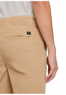 TOM TAILOR DENIM Relaxed Cord 9041, Bézs Jogger Kordnadrág