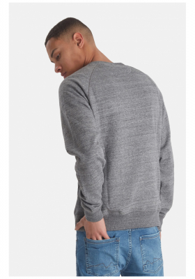 BLEND Alton 6979, Sötétszürke Környakú Pulóver