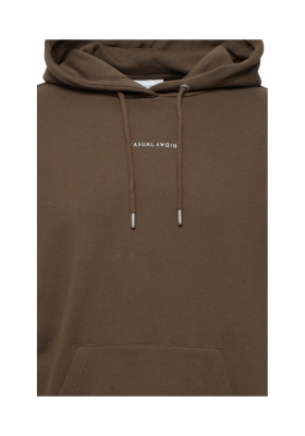 CASUAL FRIDAY Sinius 4055, Barna Kapucnis Pulóver, NOOS