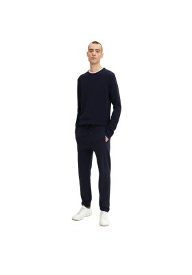 TOM TAILOR Basic Sweatpants 3689, Sötétkék Joggingnadrág