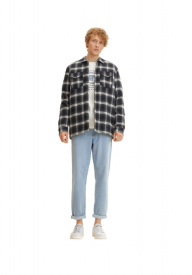 TOM TAILOR 2929 Fehér Környakú Pulóver