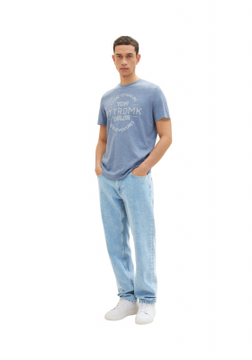 TOM TAILOR 5635, Világoskék Rövid Ujjú Póló