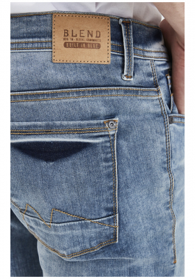 BLEND Multiflex Twister 0043, Kék Farmernadrág