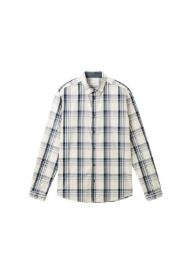 TOM TAILOR 7436, Fehér Hosszú Ujjú Ing