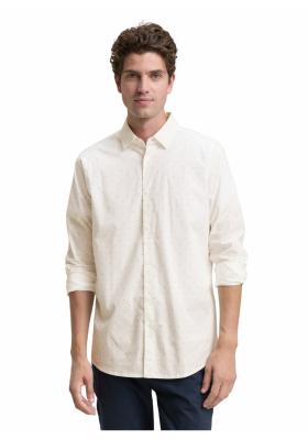 TOM TAILOR 7335, Törtfehér Hosszú Ujjú Ing