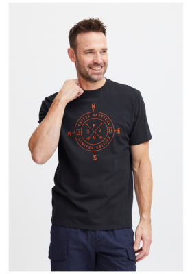 FQ1924 Tom 0719, Sötétkék Rövid Ujjú Póló