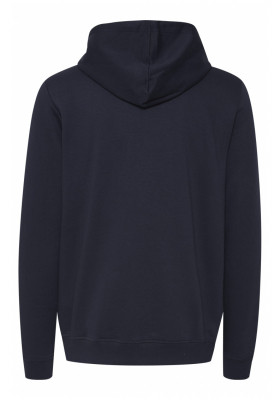 BLEND Noah 1628, Zippes-Kapucnis Pulóver, Kék