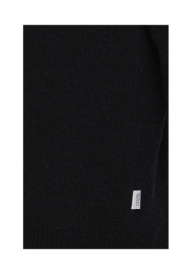 CASUAL FRIDAY Karl 3971, Fekete Kötött Gyapjú Garbo Pulóver, NOOS