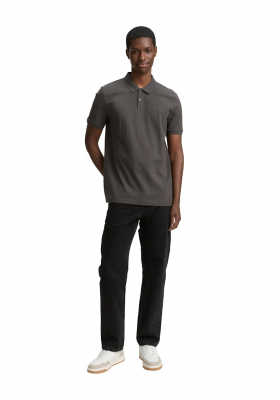 TOM TAILOR DENIM 5587, Szürke Rövid Ujjú Ingpóló