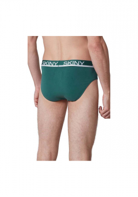 SKINY Cotton Multipack 6839, Szürke-Kék-Fekete Alsónadrág, Tripla Csomag NOS