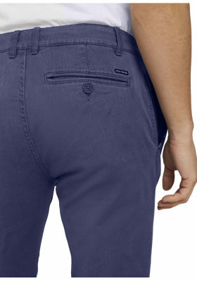 TOM TAILOR Structure 4601, Indigókék Chinonadrág