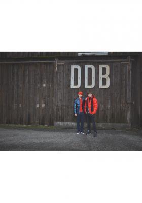 BLEND Shiny Blues 2916, Kék Bélelt Dzseki