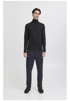 CASUAL FRIDAY Heine 5606, Sötétkék Garbo Pulóver