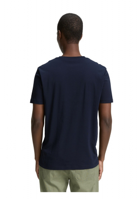 TOM TAILOR DENIM 3491, Kék Rövid Ujjú Póló NOOS