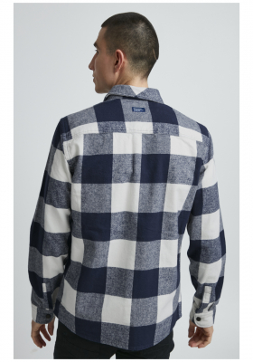 BLEND Check 3130, Kék Ingkabát