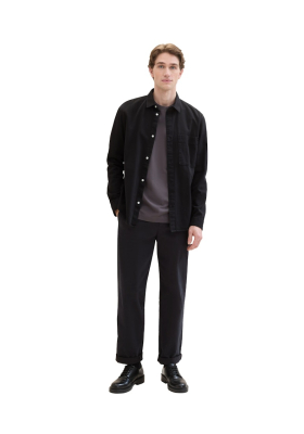 TOM TAILOR 2510 Szürke Rövid Ujjú Póló NOOS