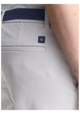 TOM TAILOR 4707, Halványszürke Chino Rövidnadrág