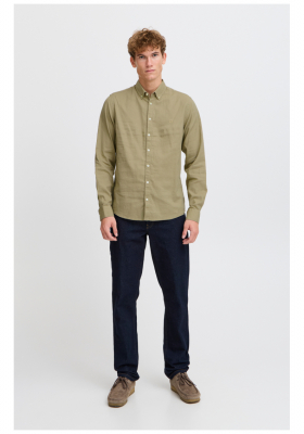 CASUAL FRIDAY Anton 4577, Zöld Hosszú Ujjú Ing