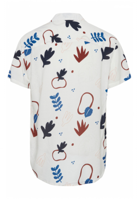 BLEND 5167, Fehér Rövid Ujjú Ing, Regular fit