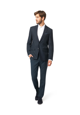 TOM TAILOR 2345, Kék Öltöny Zakó