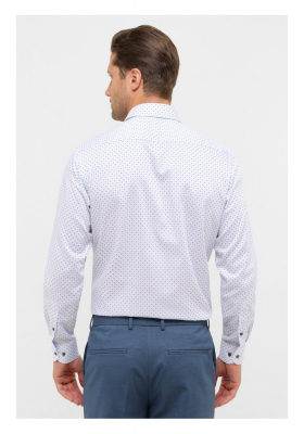 ETERNA Modern Fit 1023, Világoskék Mintás Hosszú Ujjú Ing