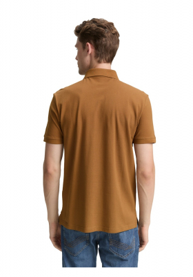 TOM TAILOR 1006, Barna Rövid Ujjú Ingpóló