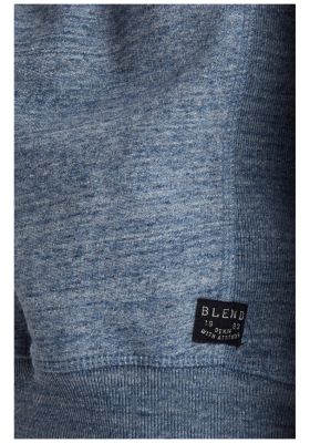 BLEND Alton 6979, Kék Környakú Pulóver