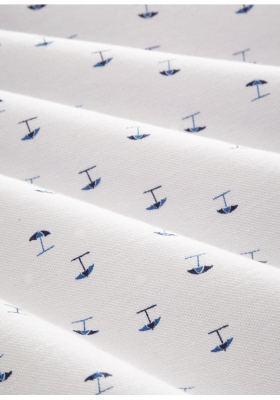 TOM TAILOR Parasol 1622, Fehér Rövid Ujjú Ingpóló