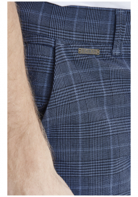 BLEND Shorts 0241, Kék Chino Rövidnadrág