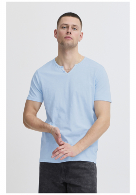 BLEND Aston 7013, Kék Rövid Ujjú Póló