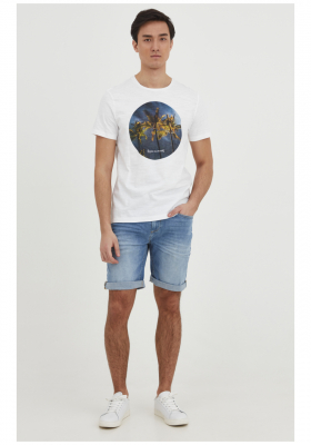 BLEND Clean 1770, Világoskék Farmer Rövidnadrág