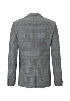 TOM TAILOR Checked 5384, Szürke Zakó